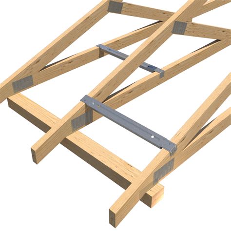 metal roof truss brackets|truss spacer brace 24 inch.